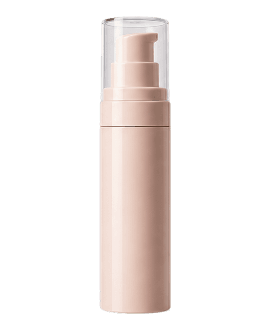 Blush airless skincare pump bottle